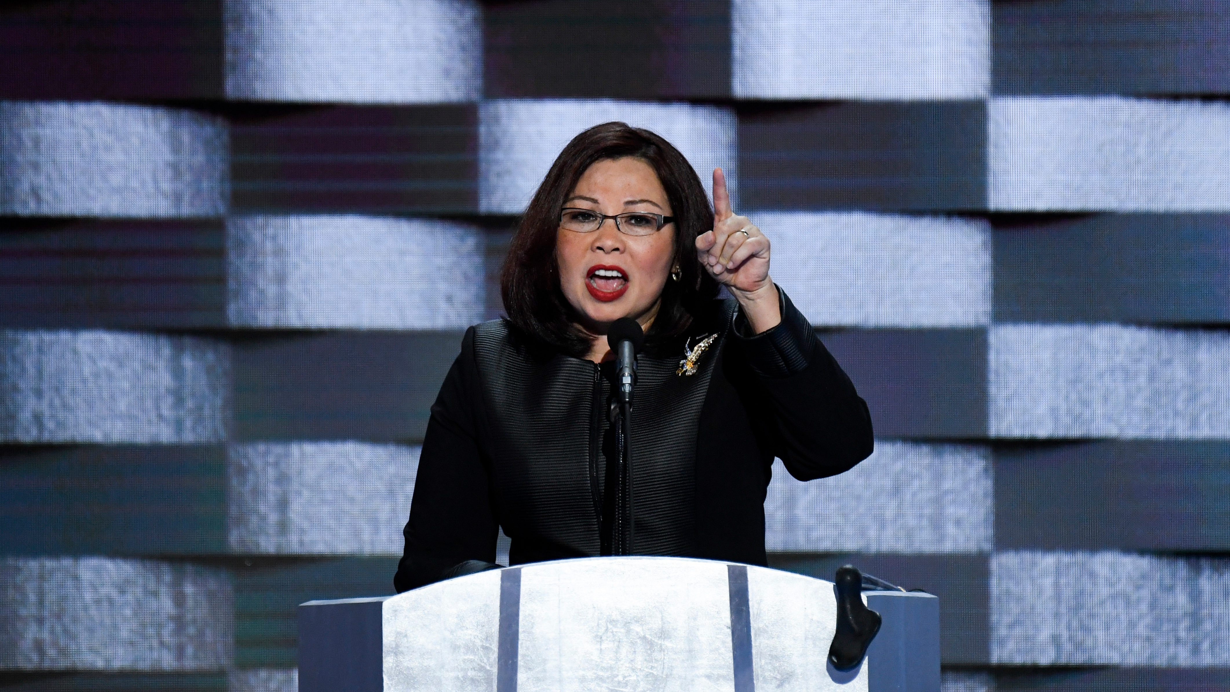 Rep. <a class="memberLink" title="Click to view member info in a new window" href="http://data.rollcall.com/members/24785?rel=memberLink" target="_blank">Tammy Duckworth</a> unseated Sen. Mark S. Kirk in the Illinois Senate race. (Bill Clark/CQ Roll Call file photo)