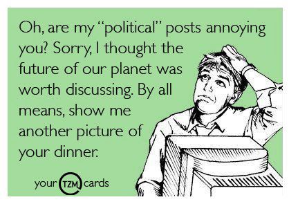 Pro-political posts promo