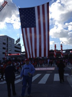Fans flood the Nats Park for Game 3