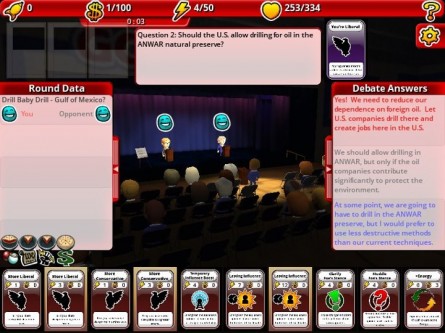 For the People debate screenshot