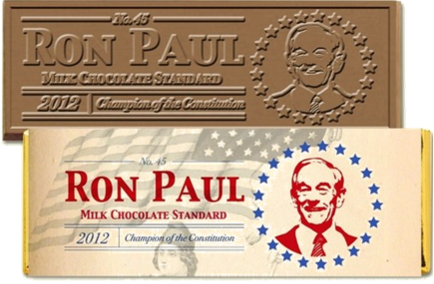 Ron Paul chocolate bar