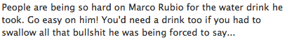 Ribbing Rubio
