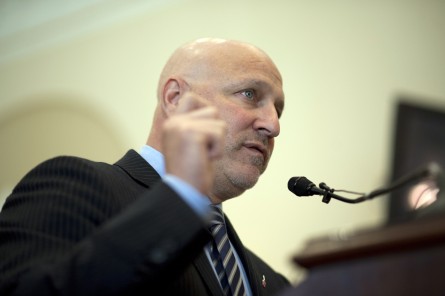 Colicchio thinks the status quo is better than making deep cuts to hunger programs. (Douglas Graham/CQ Roll Call)