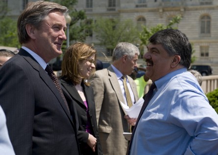 Rep. John Tierney (left) is among the more vulnerable Members on the ballot in November. (Bill Clark/CQ Roll Call File Photo)