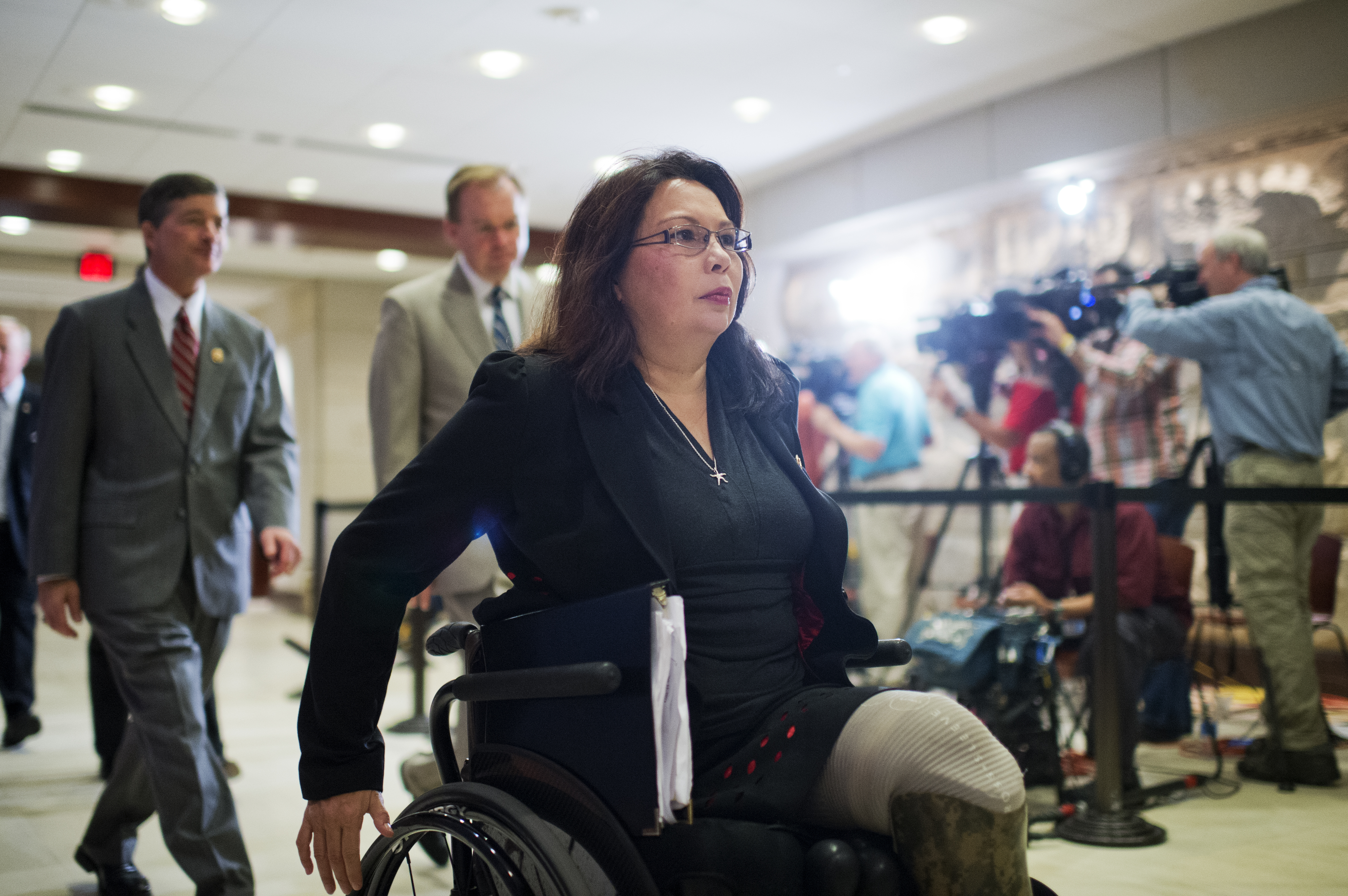 Duckworth is running for Senate, opening the 8th District. (Tom Williams/CQ Roll Call File Photo)