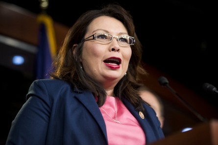 Duckworth implied that statements made by her potential Republican opponent cause Muslims to be radicalized. (Bill Clark/CQ Roll Call File Photo)