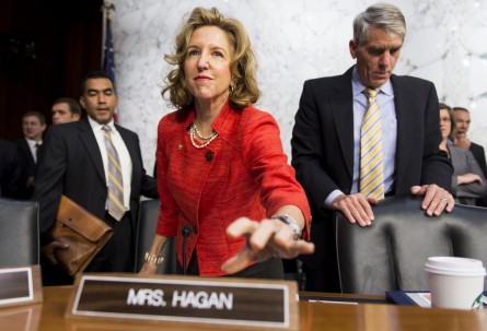 Hagan is a Democrat from North Carolina. (Bill Clark/CQ Roll Call)