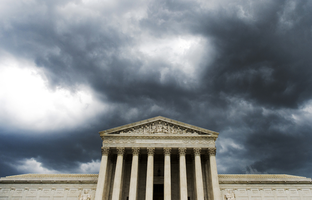 Storm Clouds Washington DC