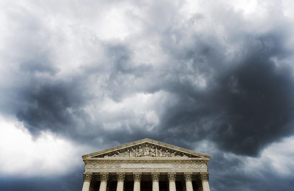 Storm Clouds Washington DC Photo