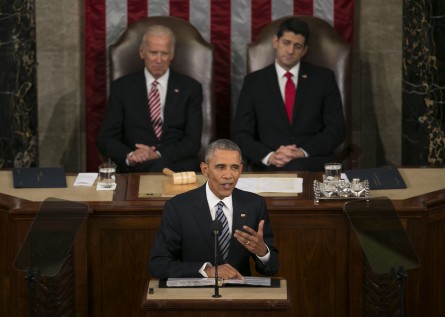 Obama didn't mention the 10 sailors captured by Iran. The House missed its chance to register its displeasure on Wednesday. (Al Drago/CQ Roll Call)