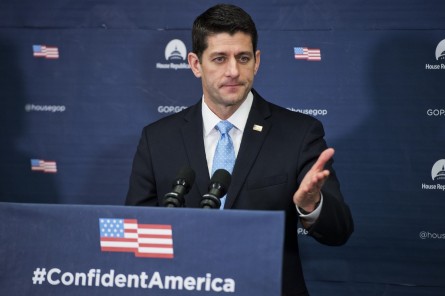 James Madison tops Ryan's list of presidents. (Photo By Tom Williams/CQ Roll Call)