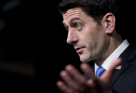 Ryan lays out budget options. (Photo By Bill Clark/CQ Roll Call)