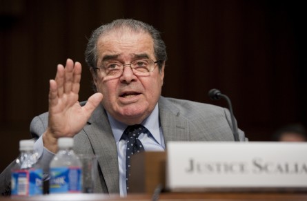 Scalia testified before the Senate Judiciary Committee. (Tom Williams/CQ Roll Call File Photo)