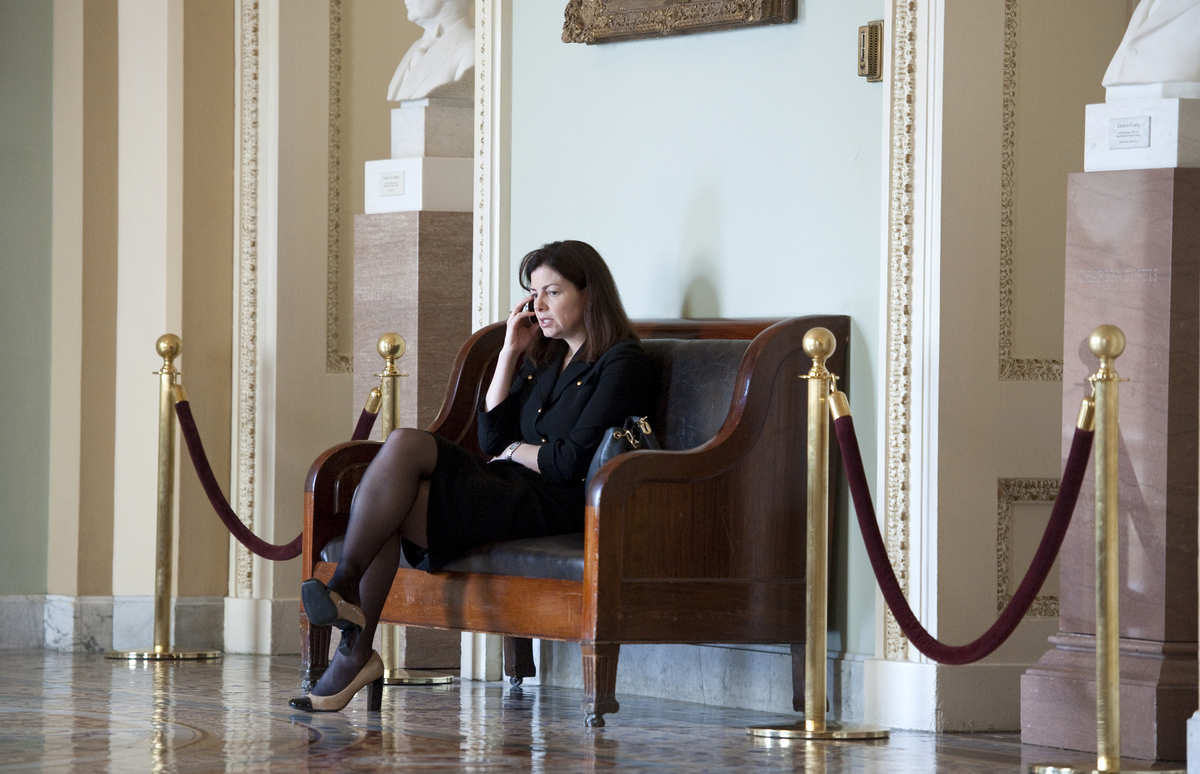 The CQ Vote Studies give detail on how Ayotte has been backing Obama this year. (CQ Roll Call File Photo)