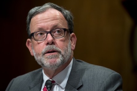 CBO Director Keith Hall won't be testifying this week, as planned, about the rising budget deficit. (Photo By Tom Williams/CQ Roll Call)