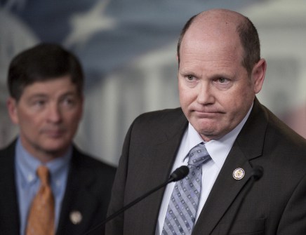 UNITED STATES - MARCH 3:  Rep. Reid Ribble, R-Wis., speaks during the House Republicans' news conference on the repeal of the1099 requirement on Thursday, March 3, 2011. (Photo By Bill Clark/Roll Call)