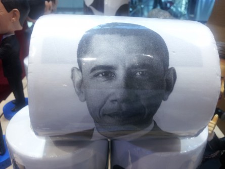 Barack Obama toilet tissue