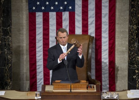 Slagle made the gavel that Boehner used as speaker. (Scott J. Ferrell/Congressional Quarterly File Photo)