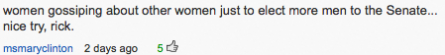 Mary Clinton critique of Berg's "Again" ad
