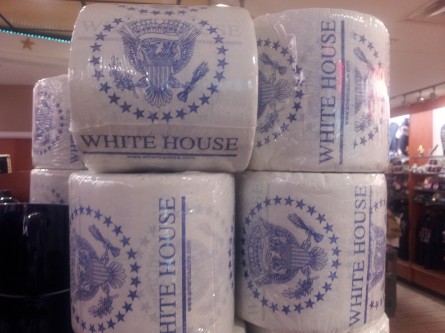 White House toilet tissue